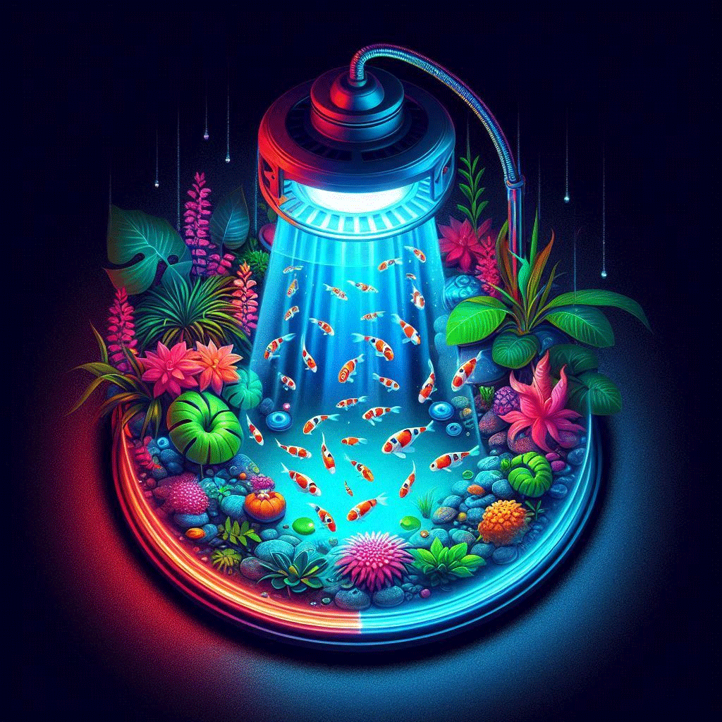 Lampu UV Kolam Koi